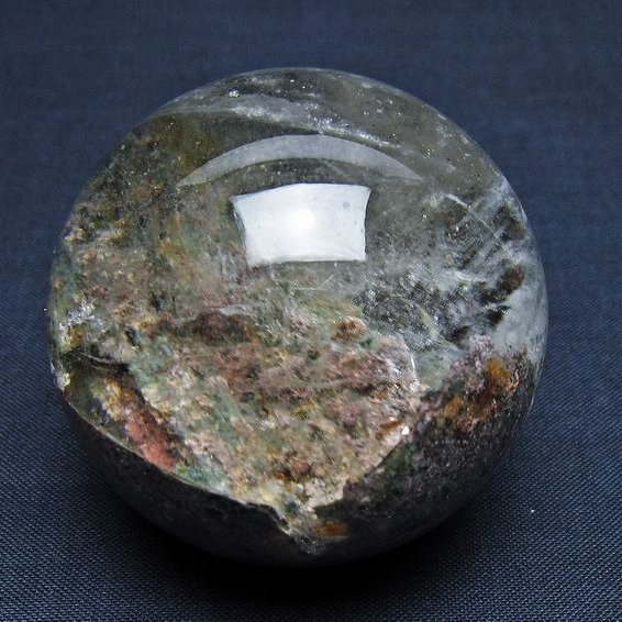 ガーデン水晶丸玉 51mm [T100-4814]