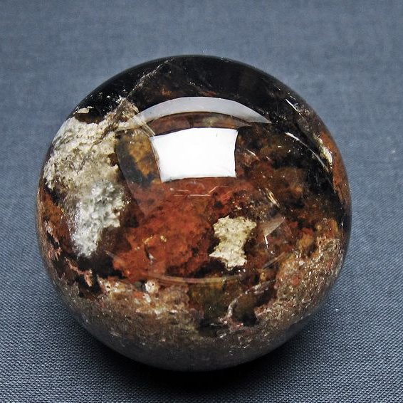 ガーデン水晶丸玉 52mm [T100-4843]