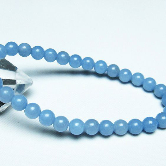 エンジェライト 天使の石 ブレスレット6mm[T104-3266]