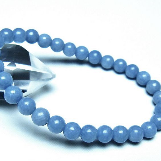 エンジェライト 天使の石 ブレスレット 6mm [t104-4007]