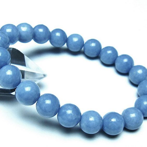 エンジェライト 天使の石 ブレスレット 10mm [t104-4083]