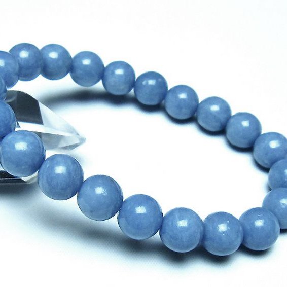 エンジェライト 天使の石 ブレスレット 10mm [t104-4135]