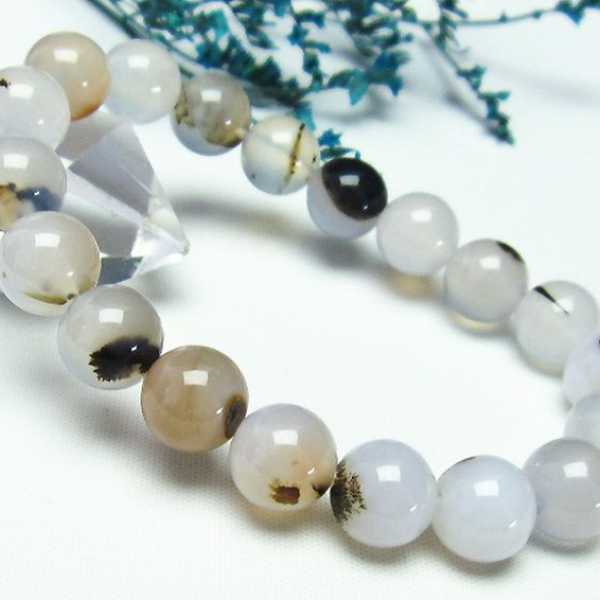 デンドリック アゲート ブレスレット10mm[T108-5467]