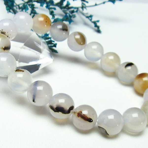 デンドリック アゲート ブレスレット10mm[T108-5497]