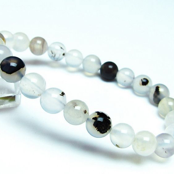 パワーストーン  デンドリック アゲート ブレスレット 8mm [T108-5997]