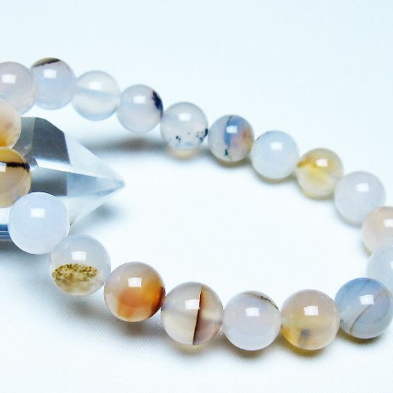 デンドリック アゲート ブレスレット 10mm [T108-6289]