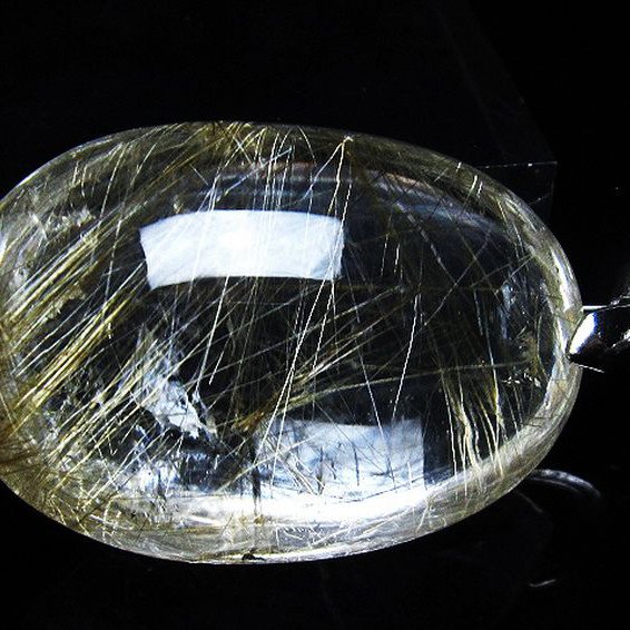 プラチナ入水晶ペンダント[T12-1872]