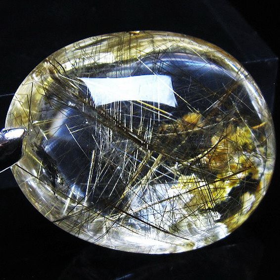 プラチナ入水晶ペンダント[T12-1876]