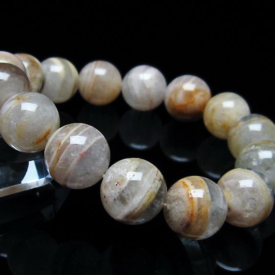 グリーンファントムブレスレット14mm[T123-1425]