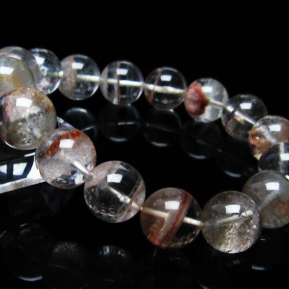 グリーンファントムブレスレット13mm[T123-1438]