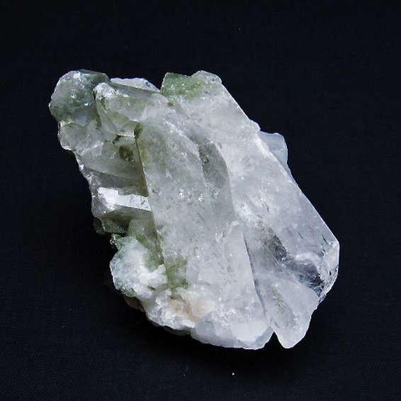 グリーンファントムクォーツ　クラスター アメリカ産[T126-7718]