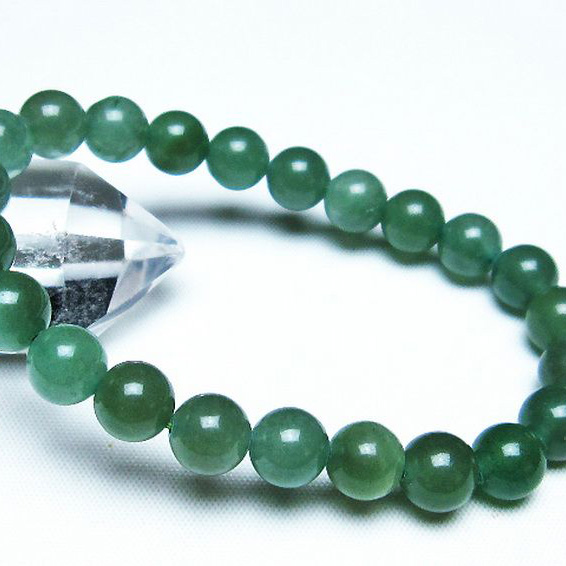インド翡翠ブレスレット8mm[T127-10728]