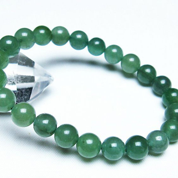 インド翡翠ブレスレット8mm[T127-10754]