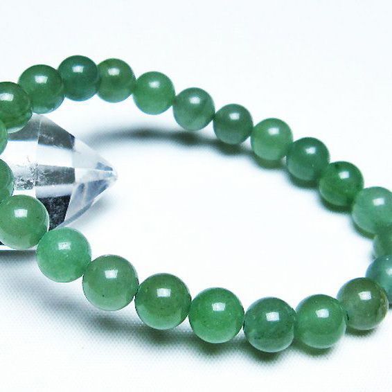 インド翡翠ブレスレット8mm[T127-10830]