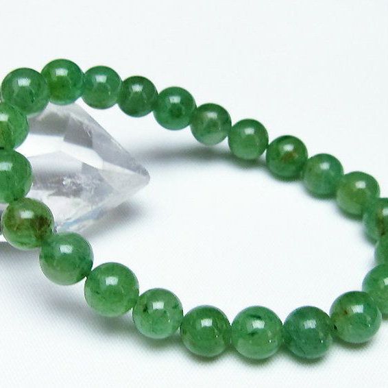 インド翡翠ブレスレット8mm[T127-9853]