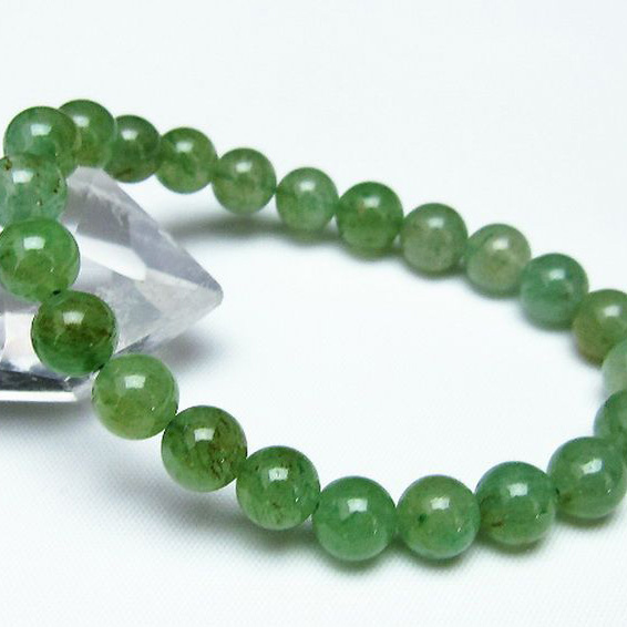 インド翡翠ブレスレット8mm[T127-9857]
