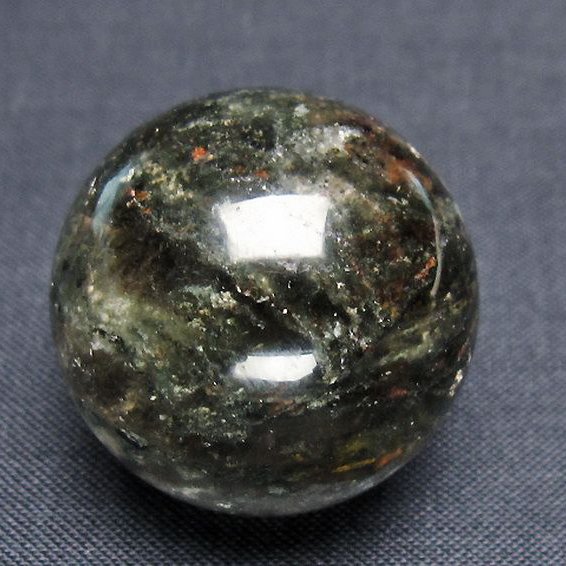 グリーンファントム丸玉 29mm [T129-3002]