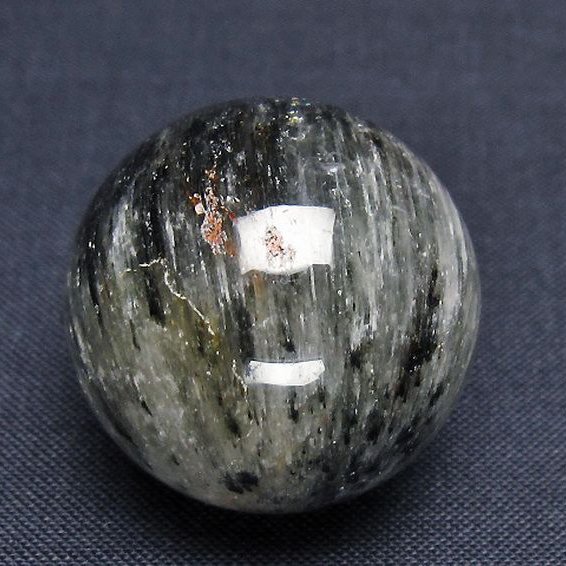 ファントム入り トルマリンルチル 丸玉 28mm [T129-3015]