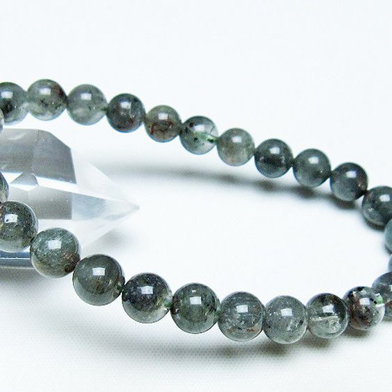 グリーンファントムブレスレット 7mm [T13-10128]