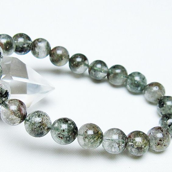 グリーンファントムブレスレット 9mm [T13-10180]