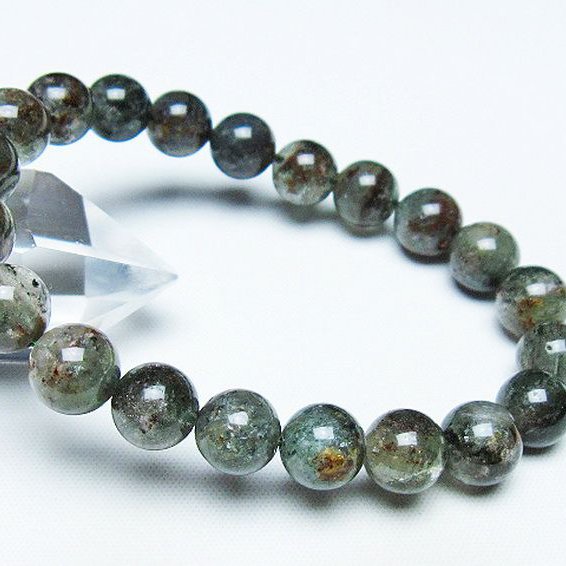 グリーンファントムブレスレット 9mm [T13-10203]