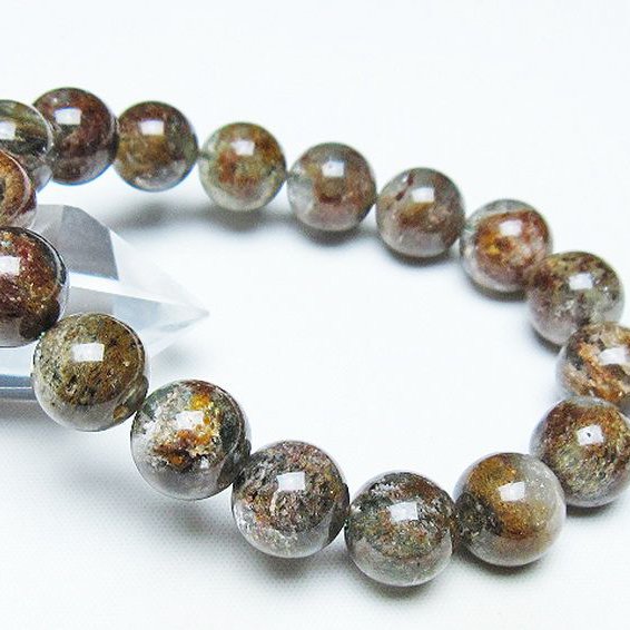 グリーンファントムブレスレット 12mm [T13-10264]