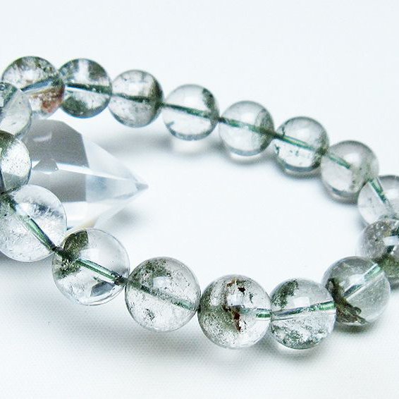 グリーンファントムブレスレット 12mm [T13-10316]