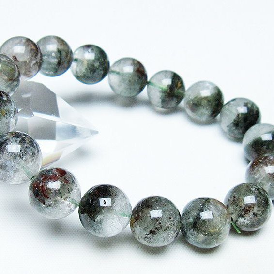 グリーンファントムブレスレット 12mm [T13-10332]