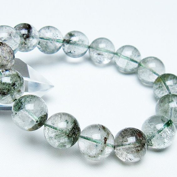 グリーンファントムブレスレット 14mm [T13-10343]