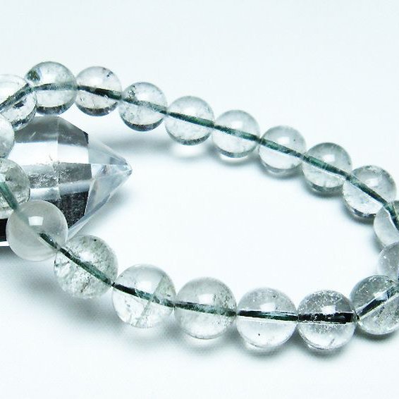 グリーンファントムブレスレット 10mm [T13-9322]