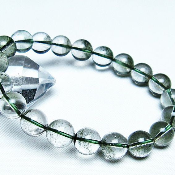 グリーンファントムブレスレット 10mm [T13-9715]