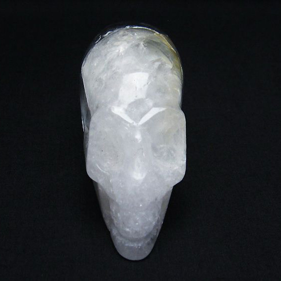 虹入りヒマラヤ水晶ドクロ[T130-2098]