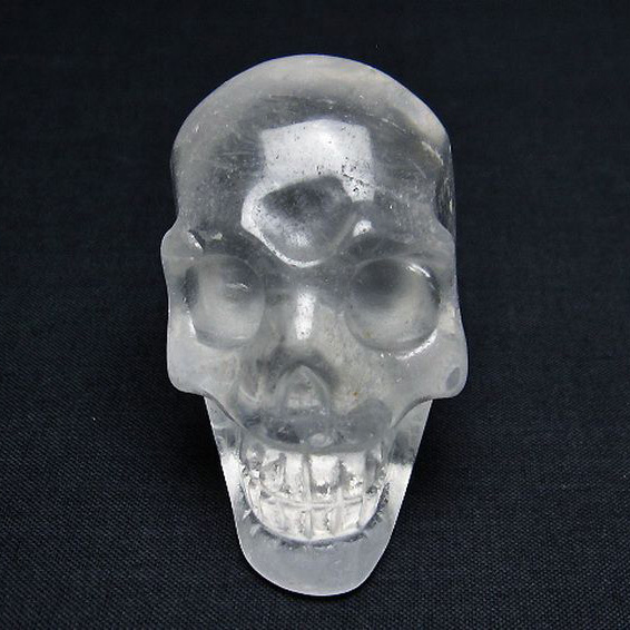 ヒマラヤ水晶ドクロ[T130-2142]