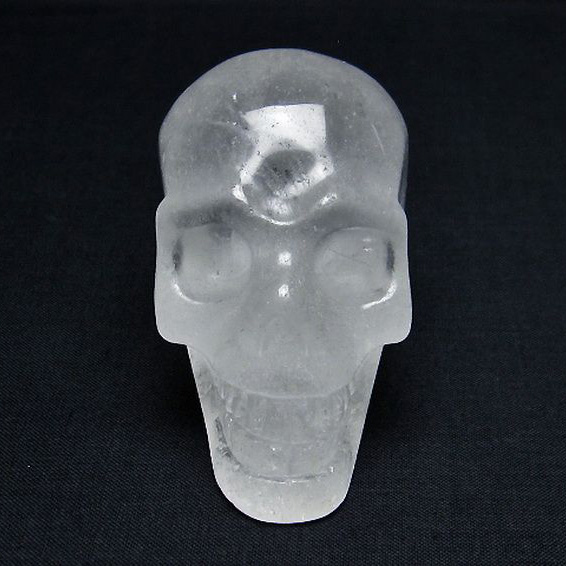 ヒマラヤ水晶ドクロ[T130-2159]