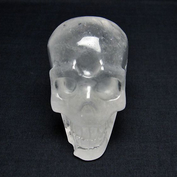 ヒマラヤ水晶ドクロ[T130-2167]