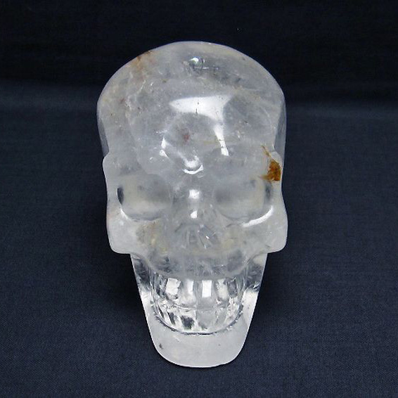 ヒマラヤ水晶ドクロ[T130-2178]