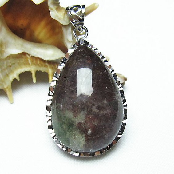 ガーデン水晶ペンダント[T136-2645]