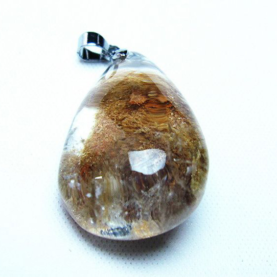 ガーデン水晶ペンダント[T136-3233]