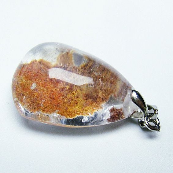 ガーデン水晶ペンダント[T136-4055]