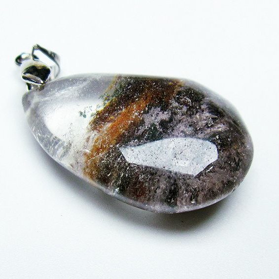 ガーデン水晶ペンダント[T136-4080]