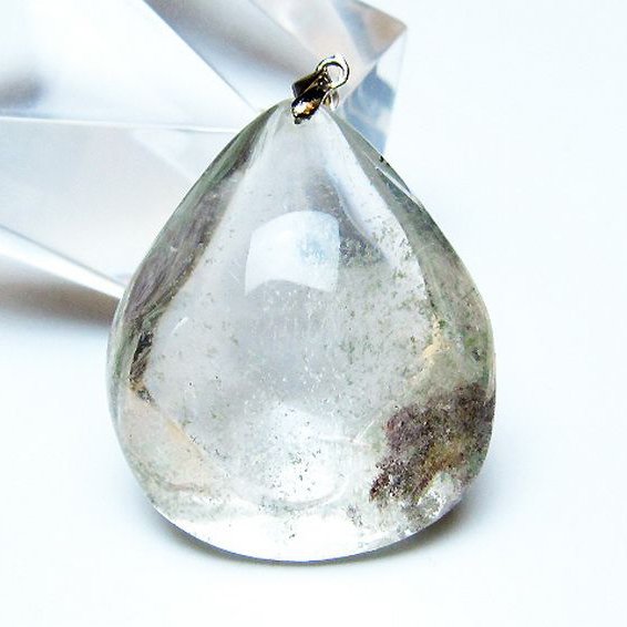 ガーデン水晶ペンダント[T136-4506]