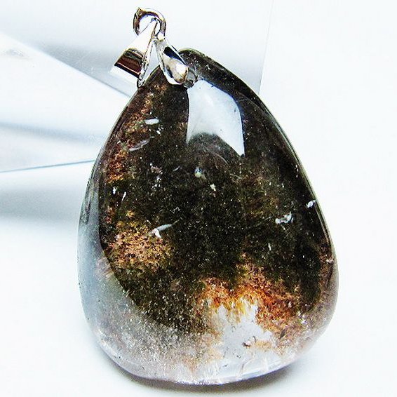 ガーデン水晶ペンダント [t136-4624]