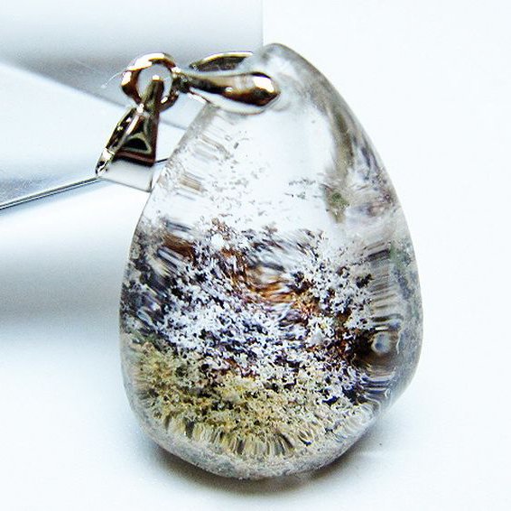 ガーデン水晶ペンダント [t136-4636]