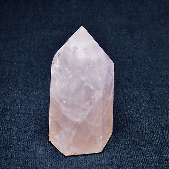 ローズクォーツ六角柱[T138-5400]
