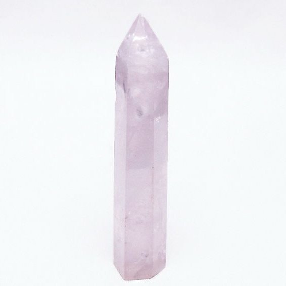 ローズクォーツ六角柱[T138-6287]