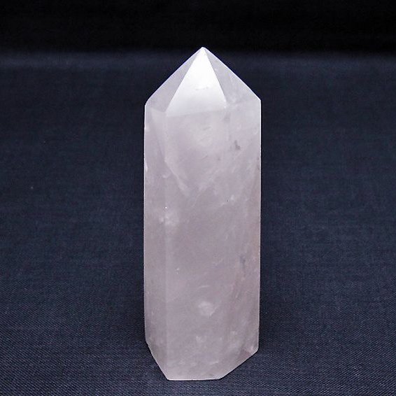 ローズクォーツ六角柱[T138-6428]