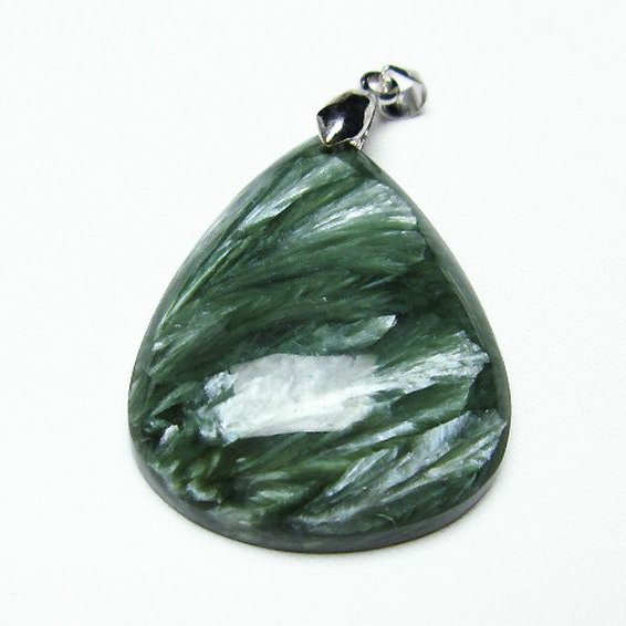 セラフィナイトペンダント[T14-3346]