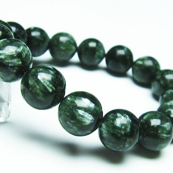 パワーストーン 天然石 セラフィナイトブレスレット 13mm [T14-3460]