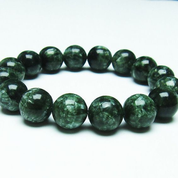 セラフィナイトブレスレット 14mm [T14-3492]