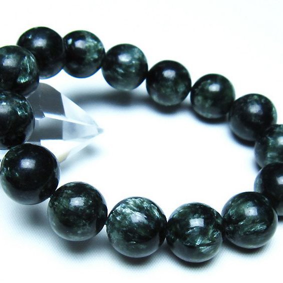 セラフィナイトブレスレット 13mm [t14-3540]